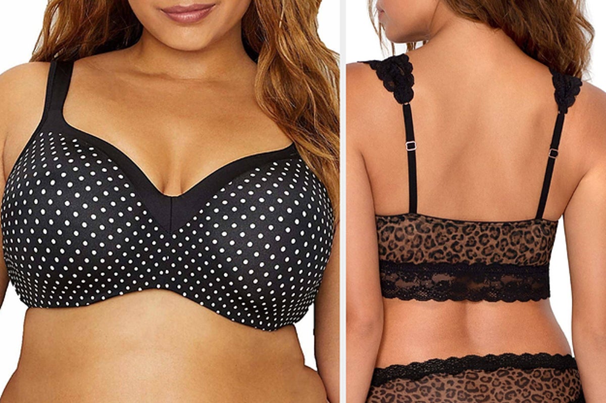 Huge Boob Black Pam - 32 Best Bras For Big Busts That You Can Buy On Amazon