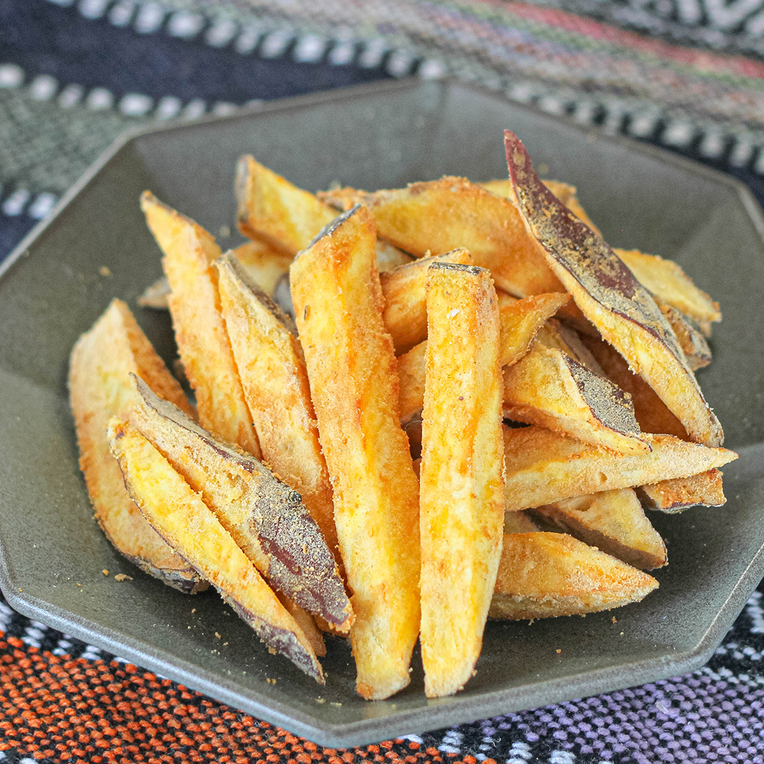 秒でなくなる！？さつまいものきな粉スティック レシピ・作り方｜Tasty