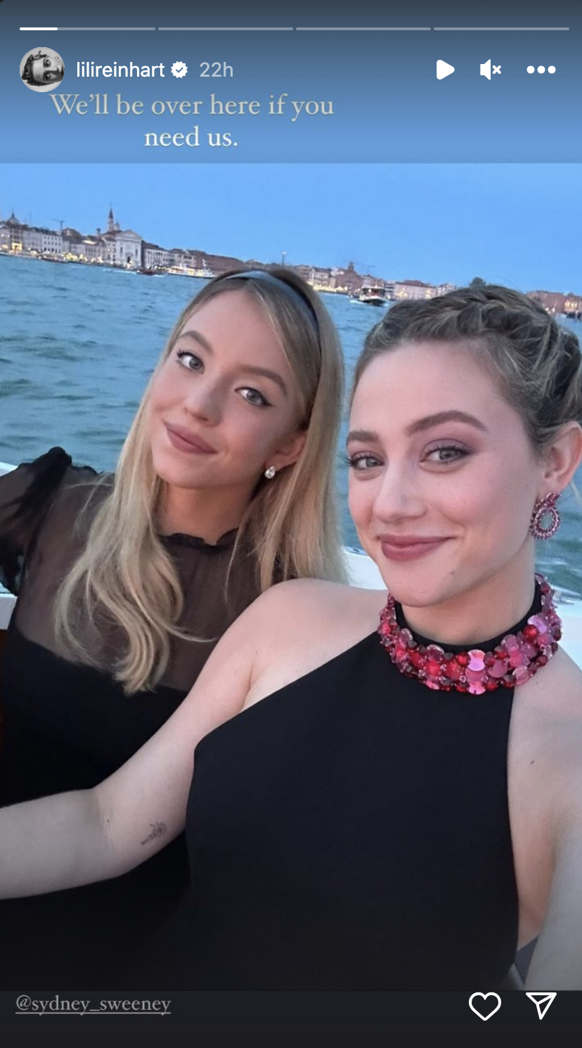 the two of them on a boat