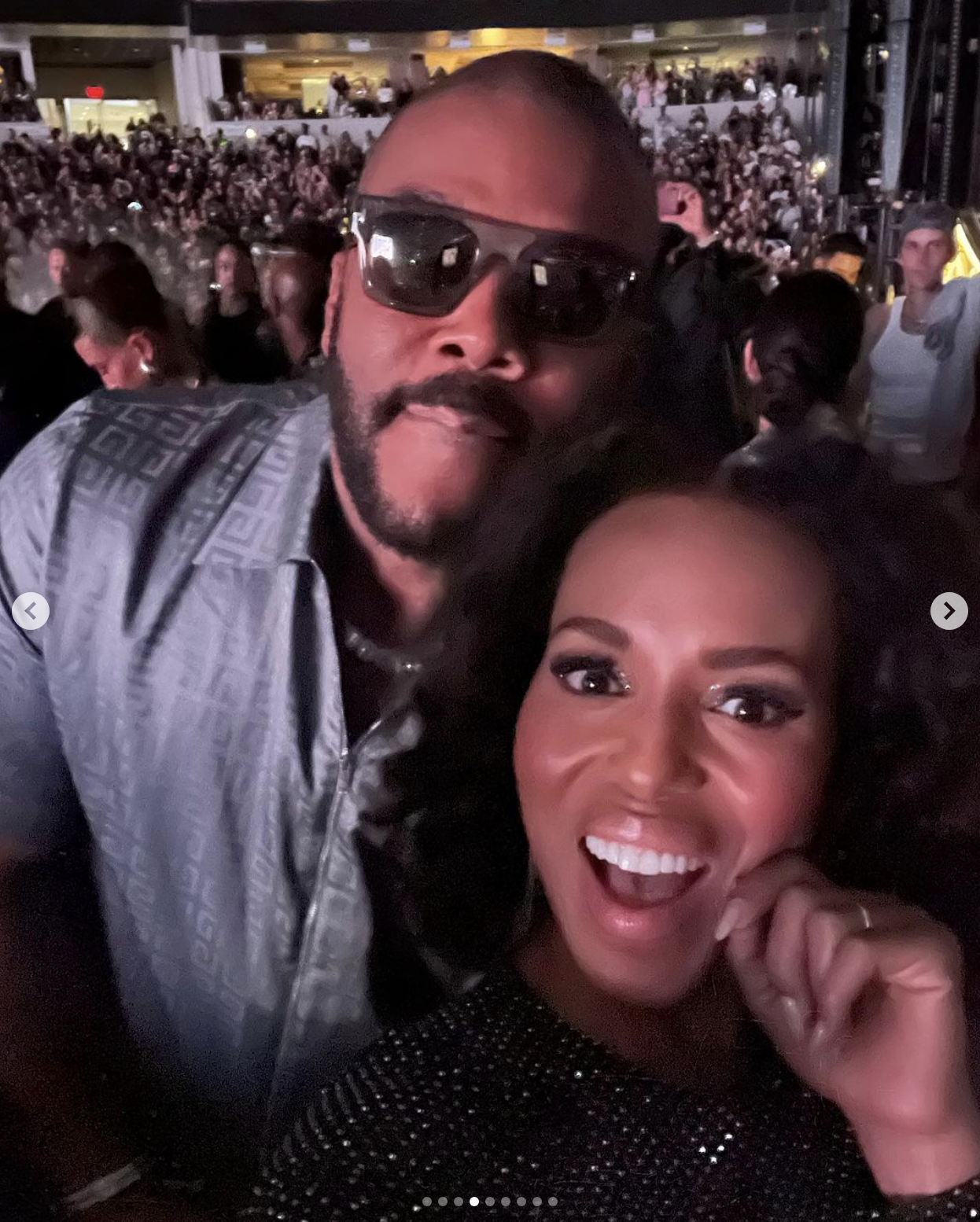 Tyler Perry and Kerry Washington