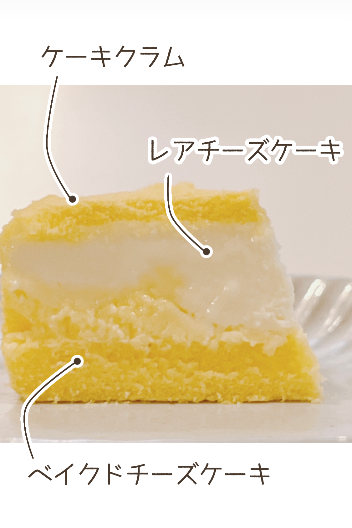 業務スーパーのオススメの商品「ダブルチーズケーキ」