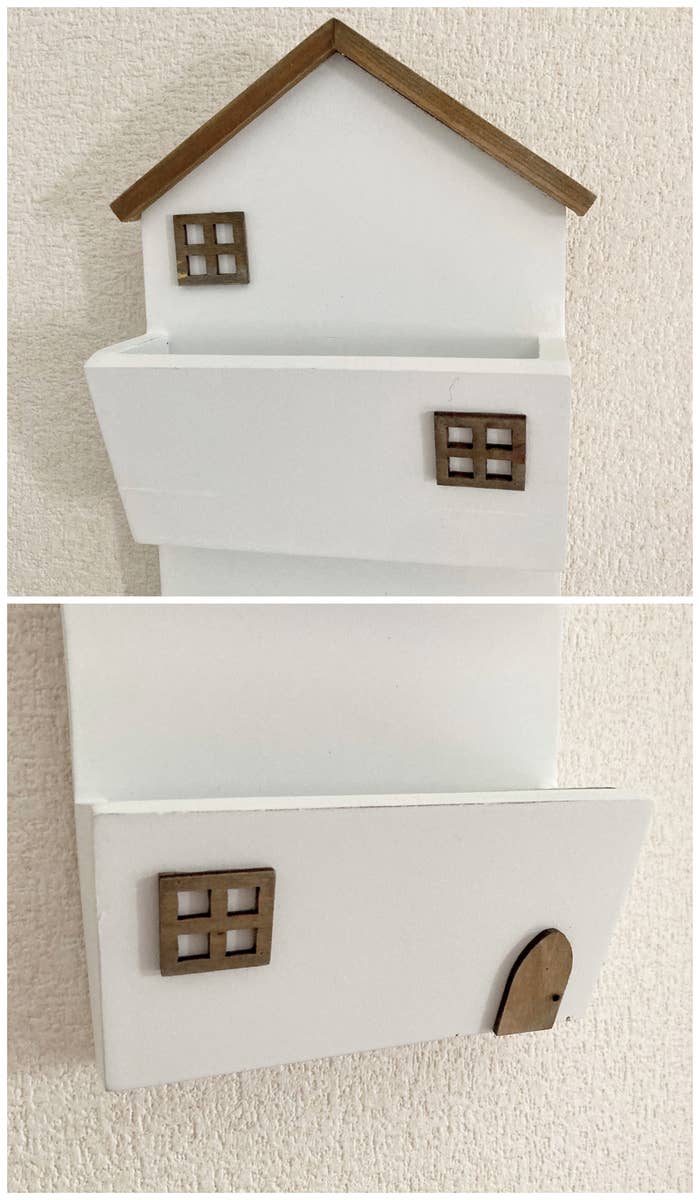 salut!(サリュ)のオススメの便利グッズ「【お家の中の小さなおうち】おうちはがき収納ラック」