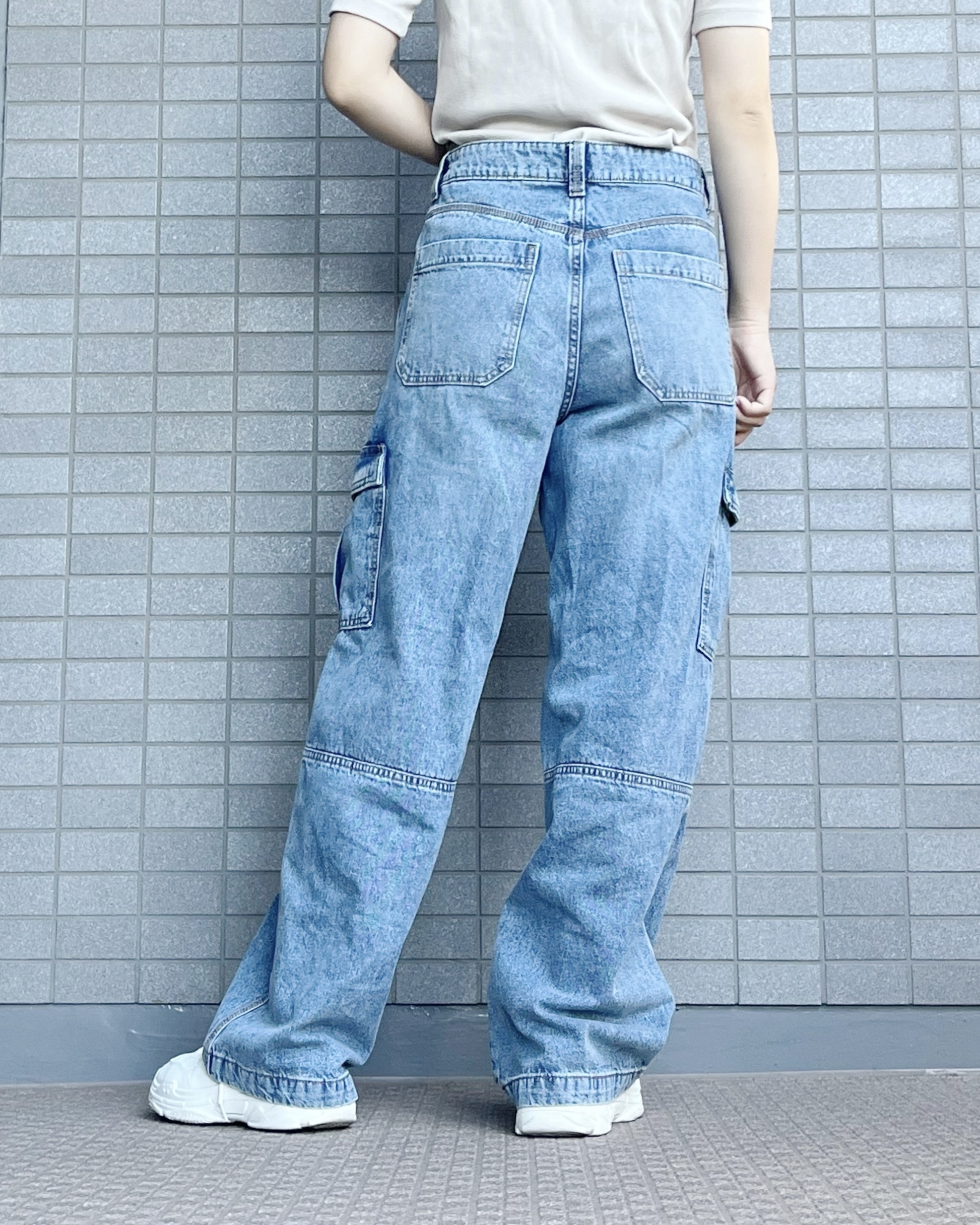 H＆M（エイチアンドエム）のおすすめのデニム「デニムカーゴパンツ」