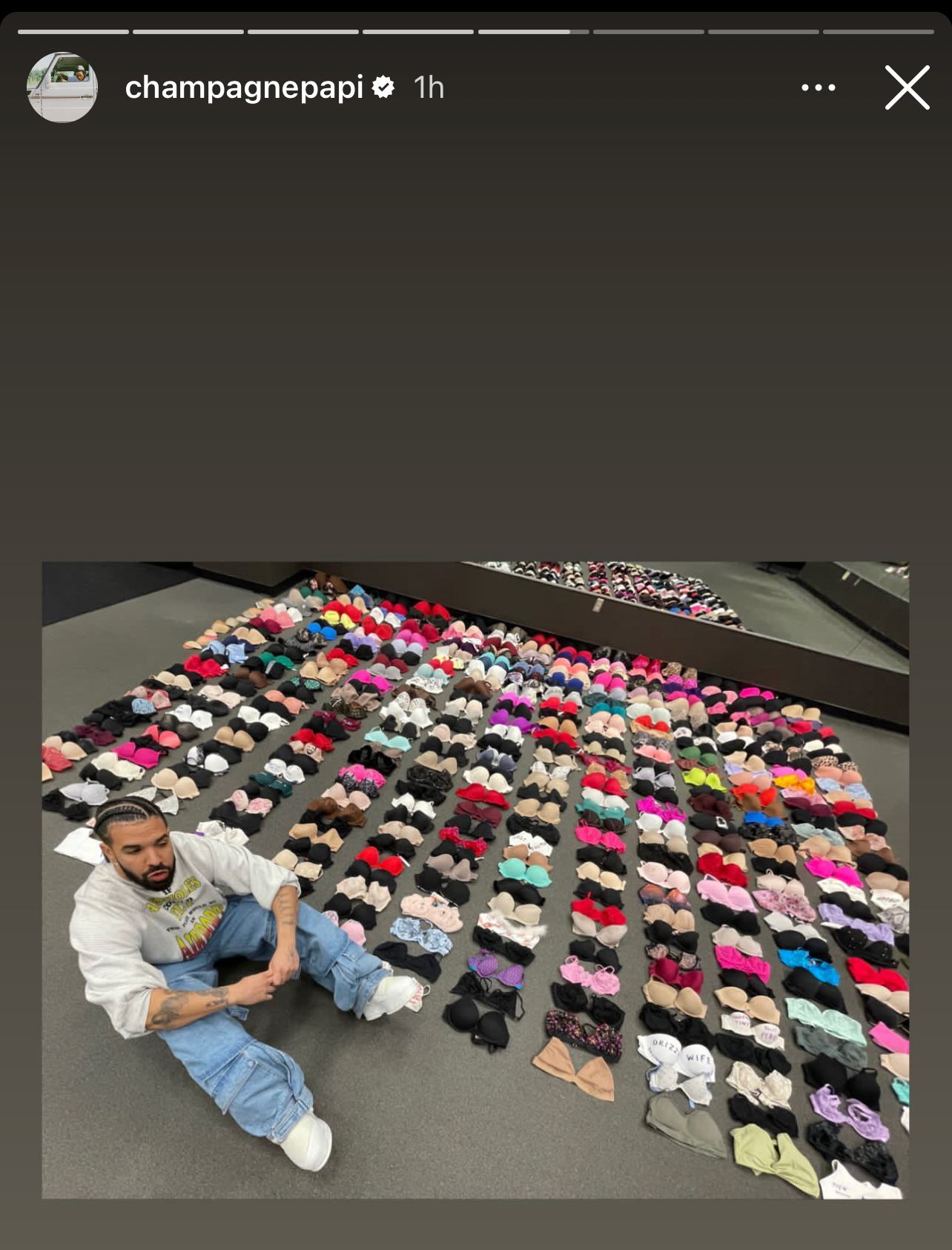 Drake Shares Photo With Fleet of Bras as It's All a Blur Tour