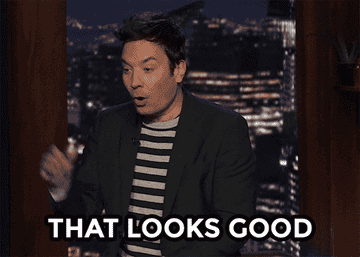 Jimmy fallon saying &quot;that looks good&quot; on &quot;the tonight show