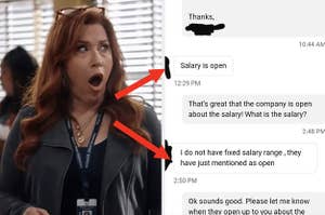 a recruiter who won't share the salary for the role because the salary is "open"