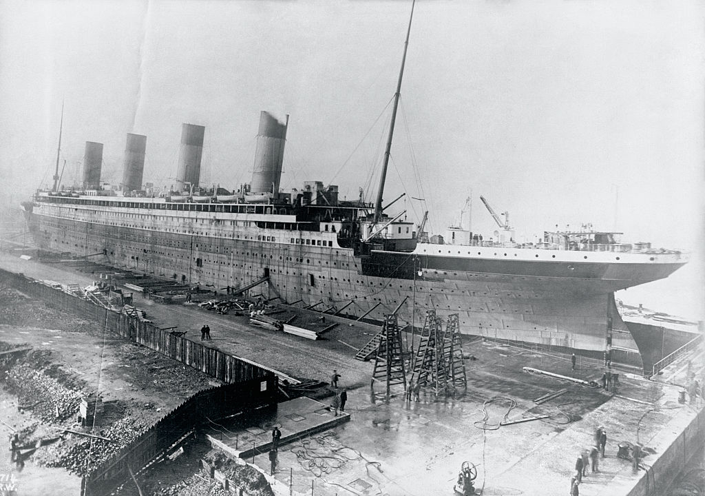 ship being built