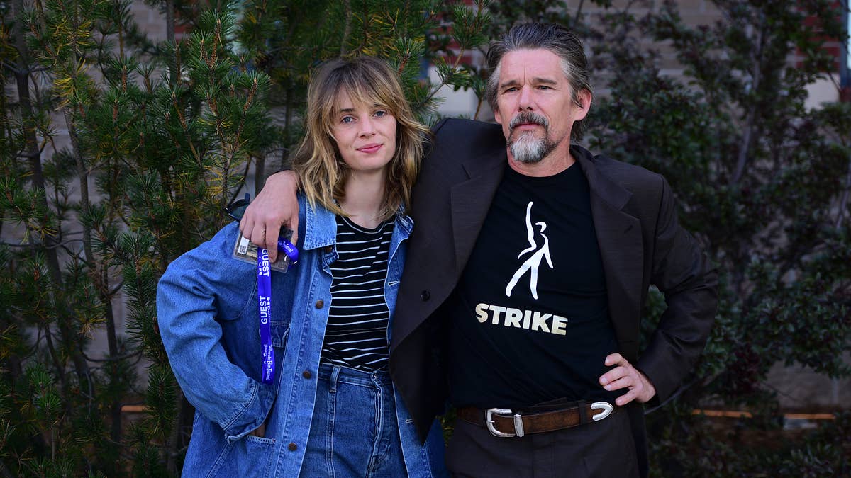 Ethan Hawke and daughter Maya discussed their professional relationship.