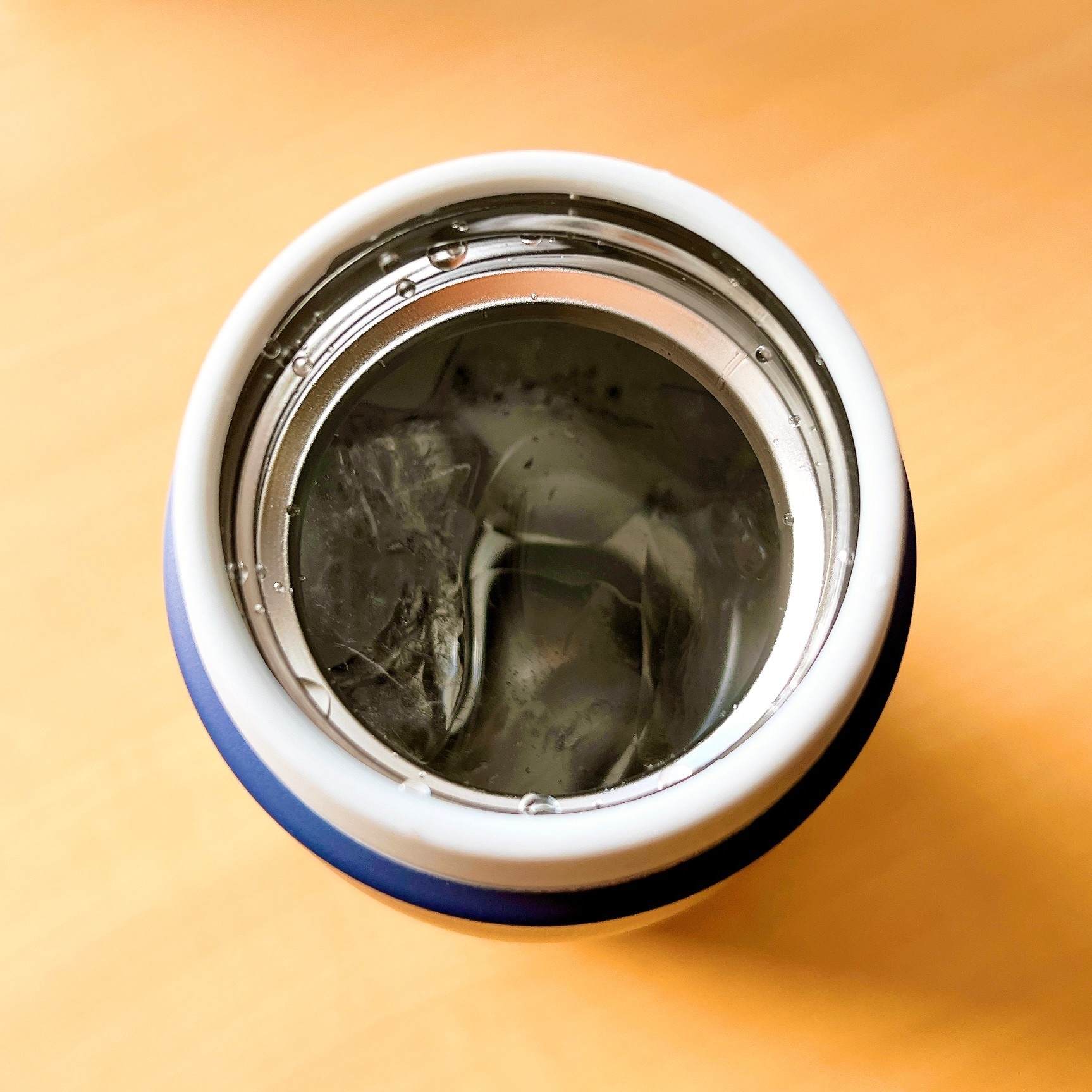 Francfranc（フランフラン）の「マット ステンレスボトル 350ML ネイビー」