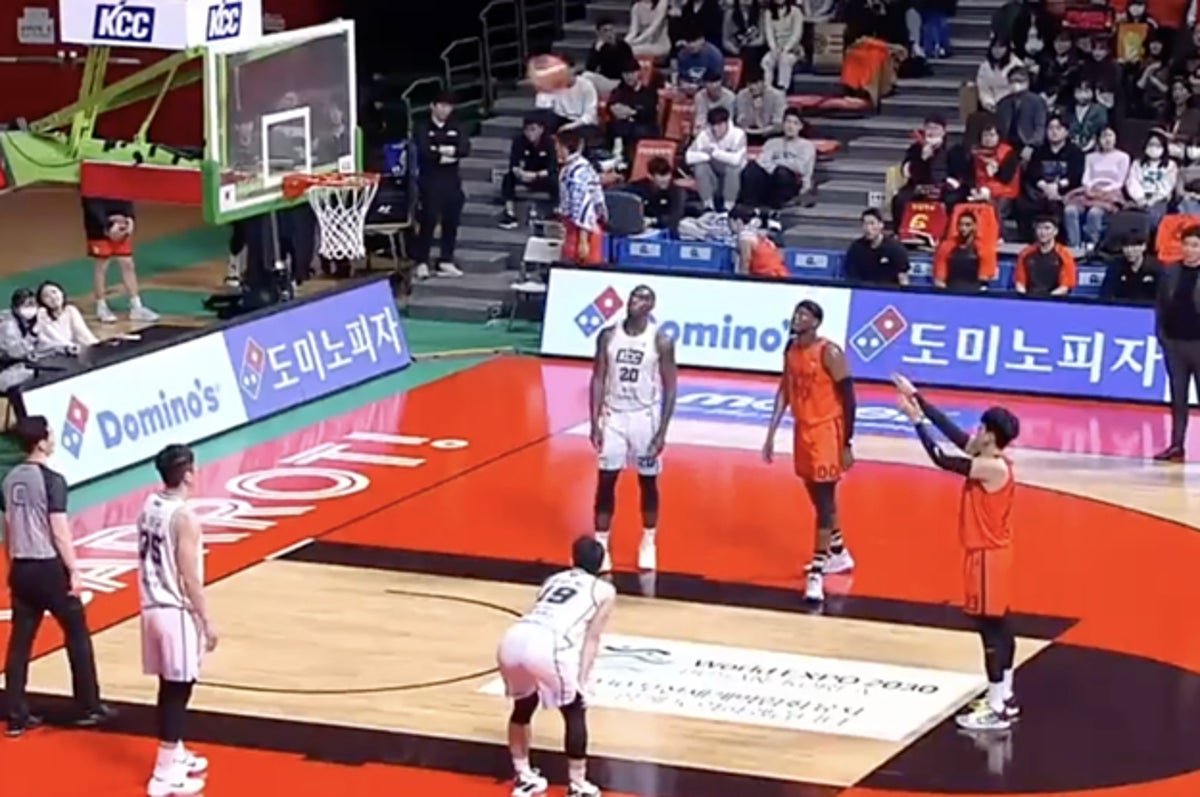 Free-throw bank shots: Viral Korean Basketball League clip could shake up  the NBA.