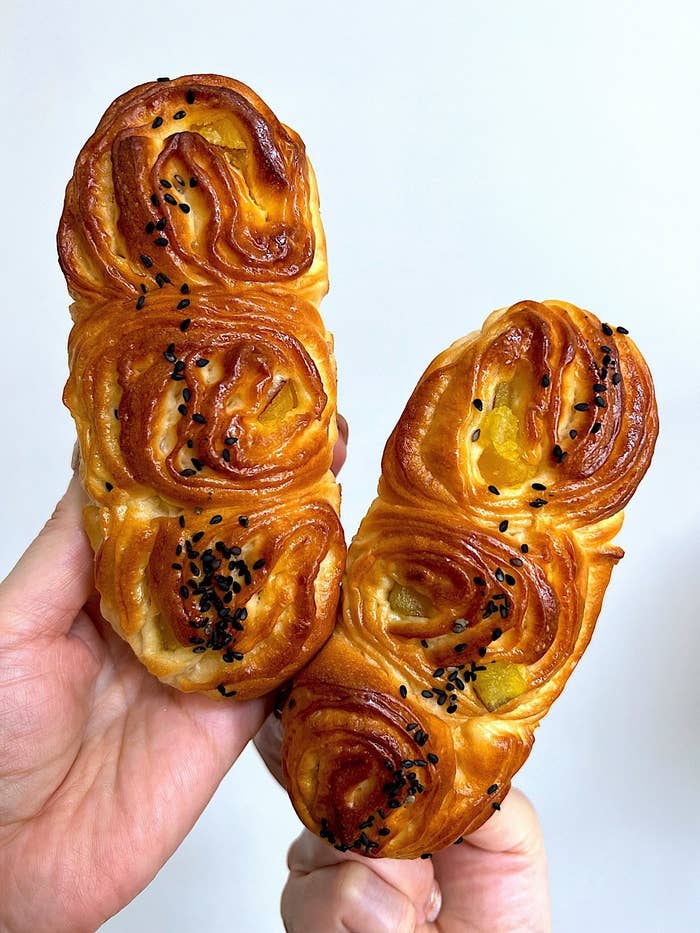 Tully's Coffee（タリーズコーヒー）のおすすめメニュー「しっとりOIMOトリプルロール」