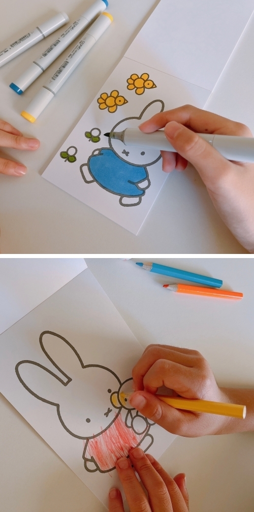 CanDo（キャンドゥ）のおすすめ「miffy ミニぬりえ」