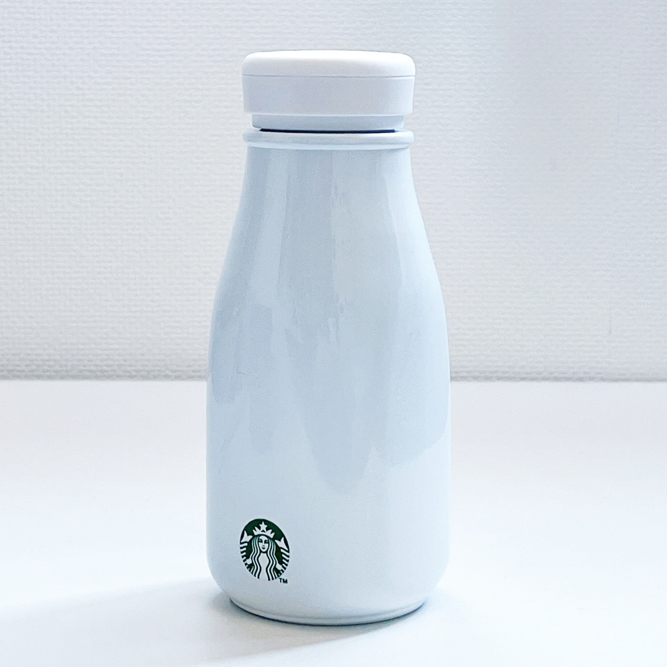 Starbucks Coffee（スターバックスコーヒー）のオススメのボトル「ステンレスミニボトルホワイト237ml」