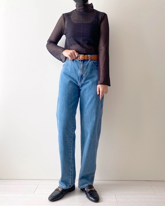 ユニクロ（ユニクロ）×Mameコラボのおすすめアイテム「メッシュハイネックT（長袖）」