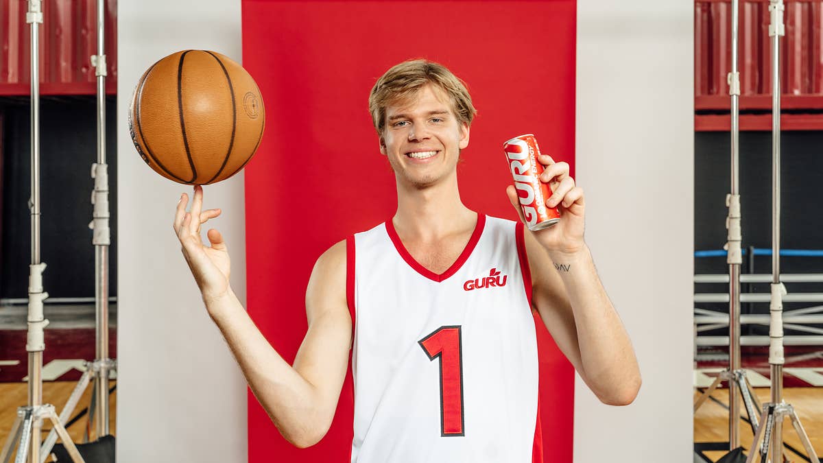 The sharpshooting rookie was a natural fit for the Canadian energy drink brand.