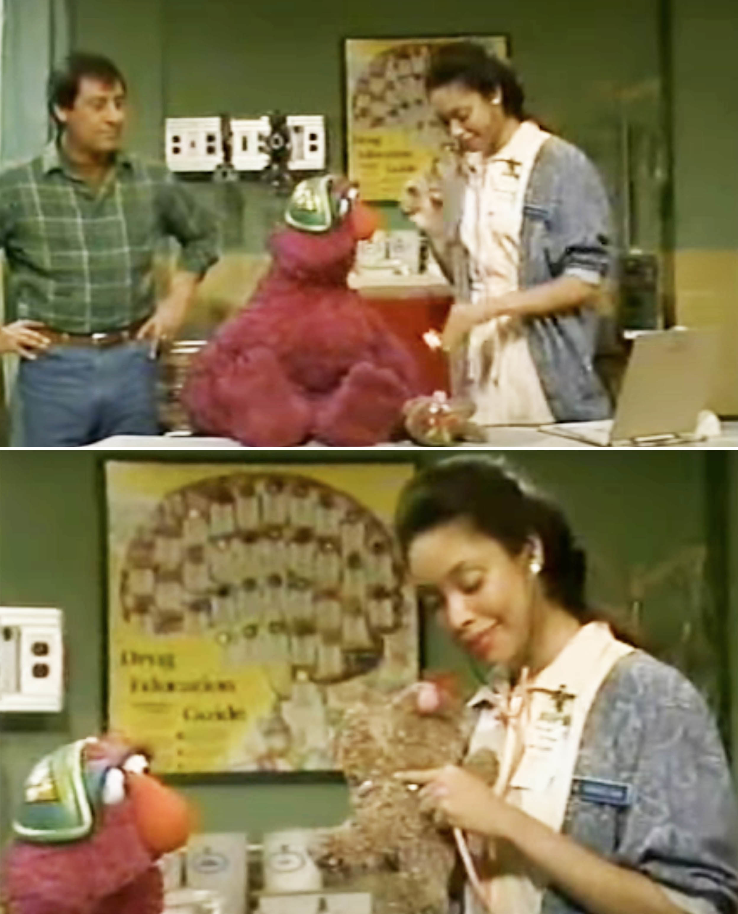 Gina on &quot;Sesame Street&quot;