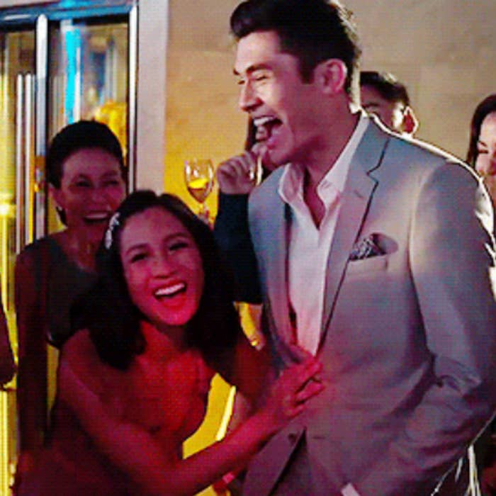 Constance Wu and Henry Golding in &quot;Crazy Rich Asians&quot;