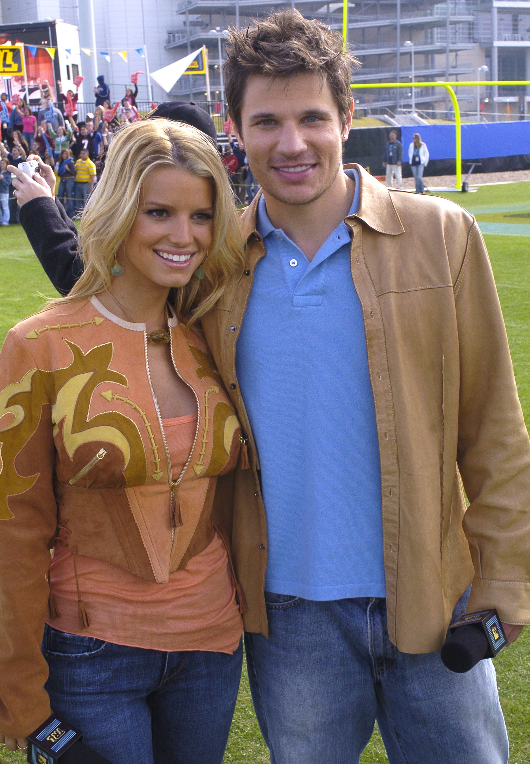 Nick Lachey and Jessica Simpson