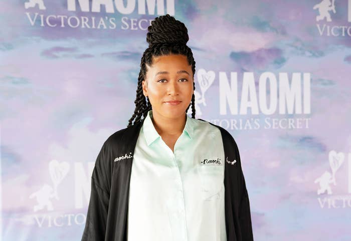 A closeup of Naomi Osaka