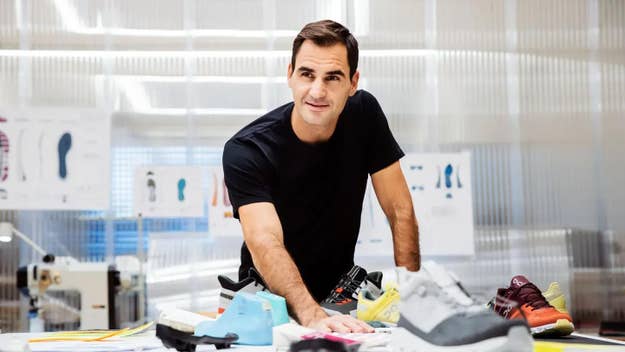 Roger Federer's Success Signing With On Sneakers | Complex