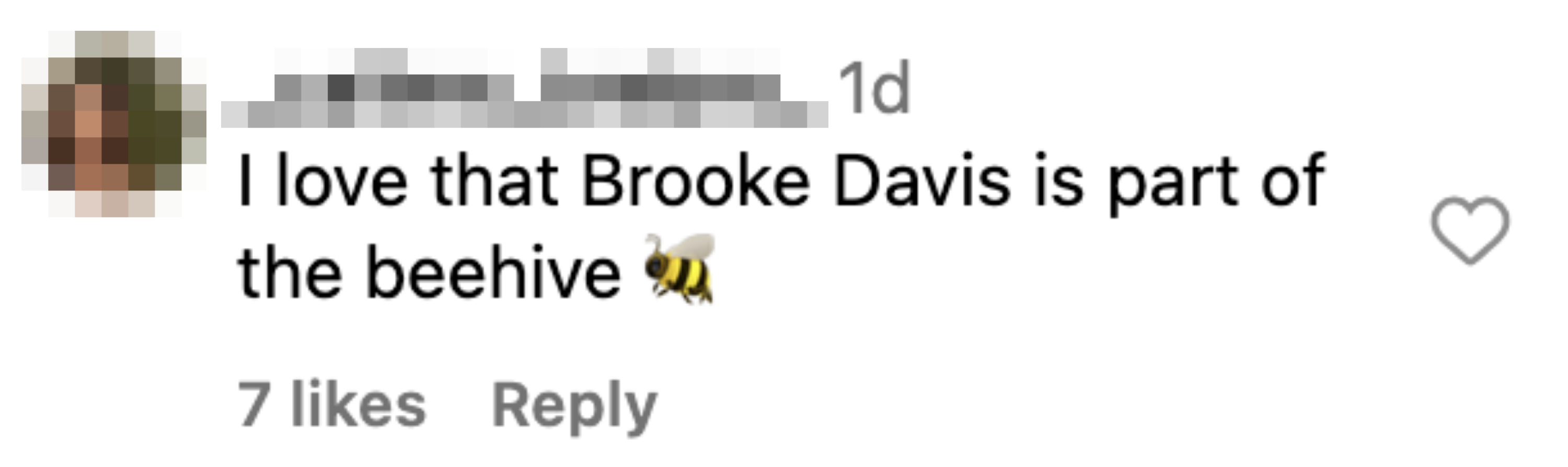 &quot;I love that Brooke Davis is part of the beehive&quot;