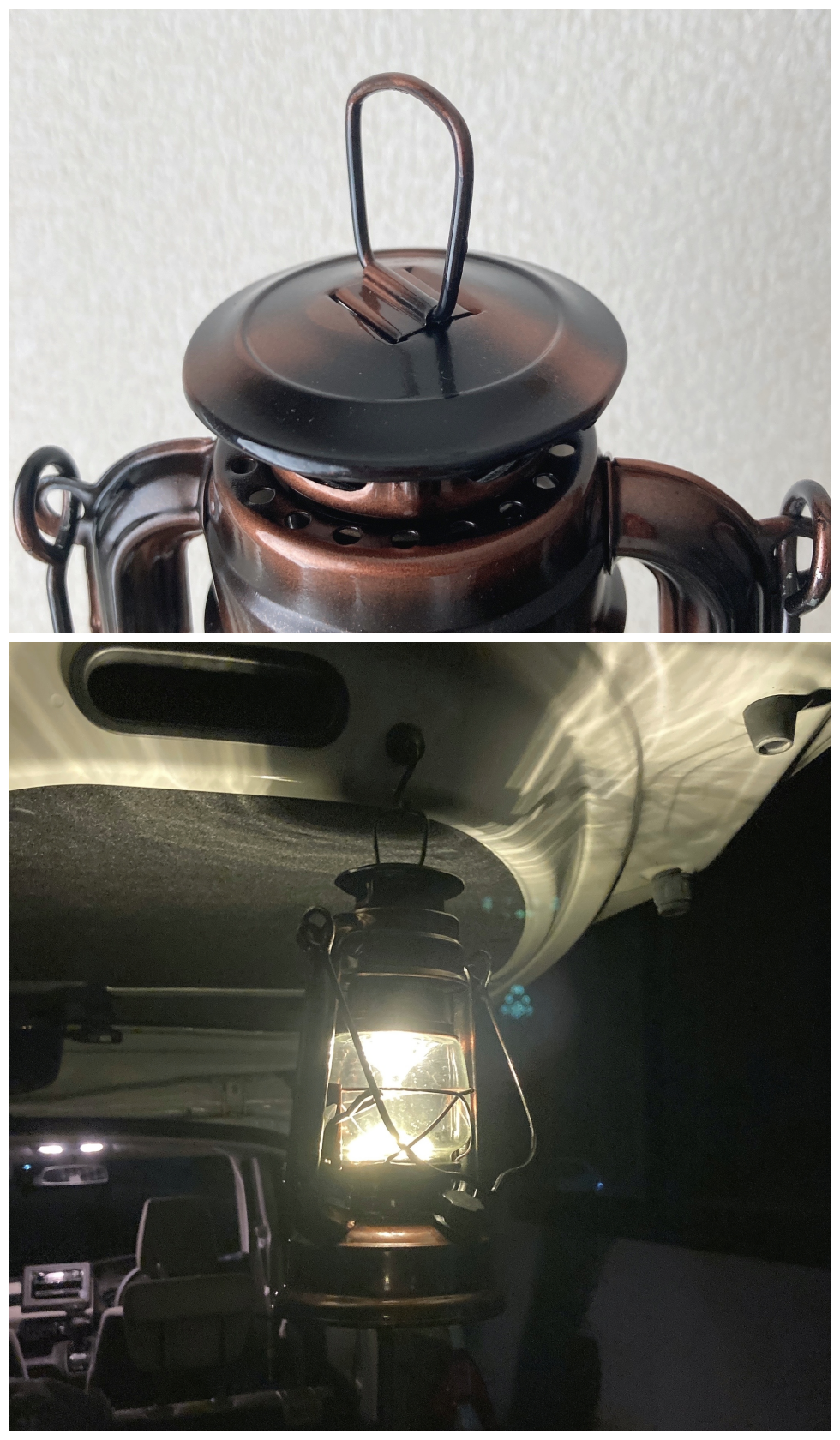 salut!（サリュ）のオススメのレトロ雑貨「アンティークLEDランタン」