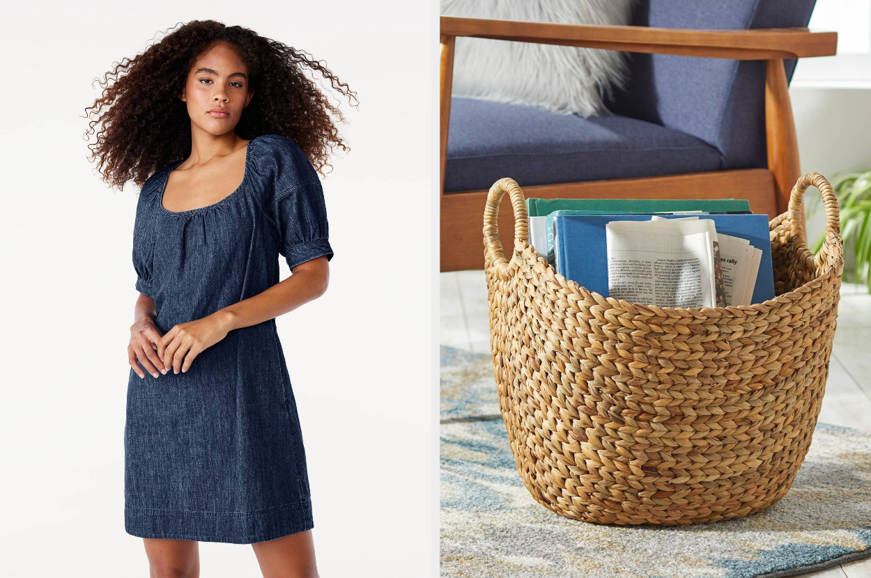 Trusty jeans, a hair mask, and a dish set — oh my.