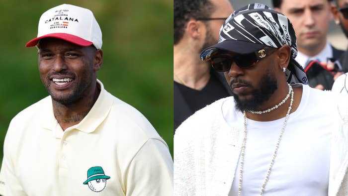 schoolboy q and kendrick lamar are pictured