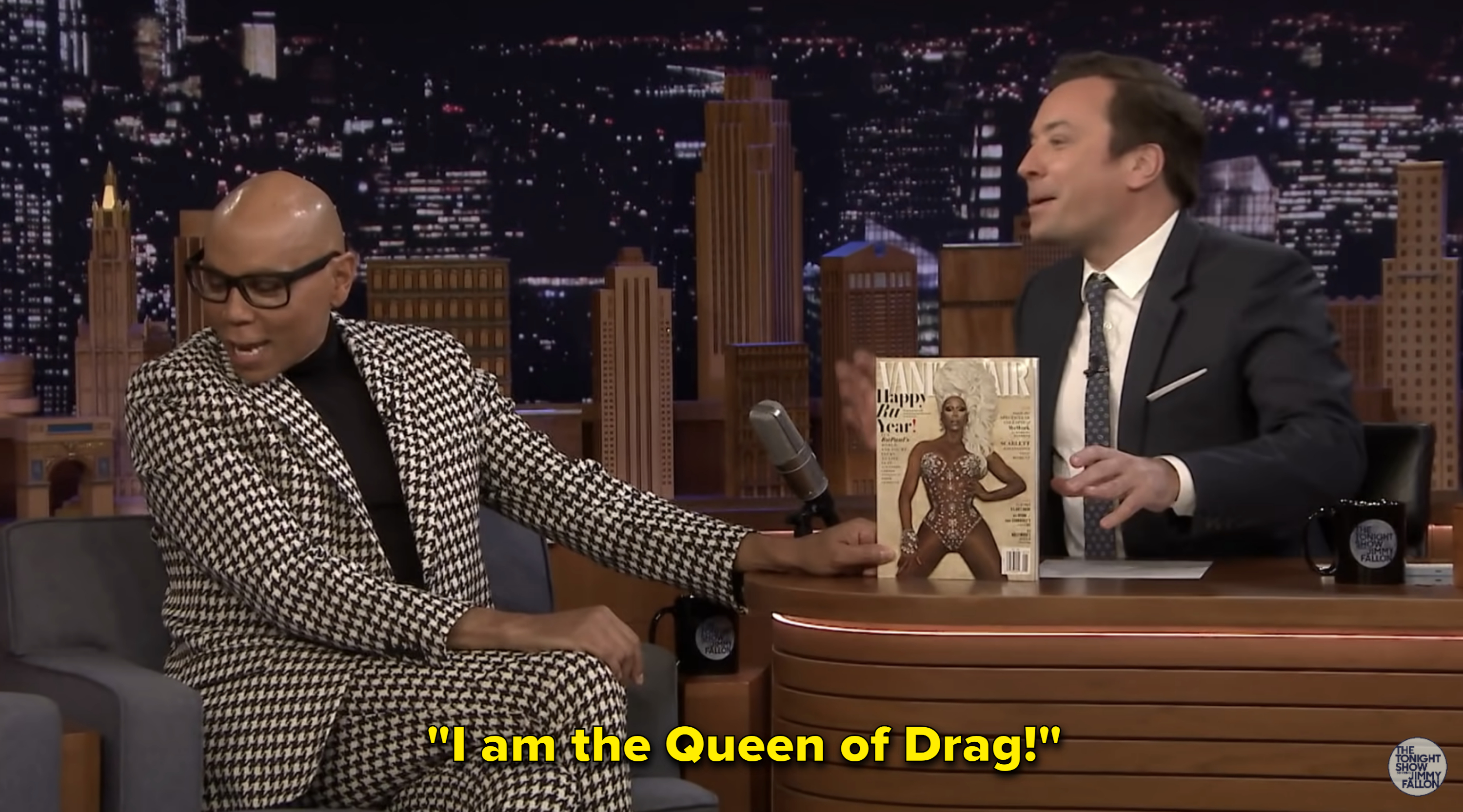 RuPaul says, &quot;I am the Queen of Drag!&quot;