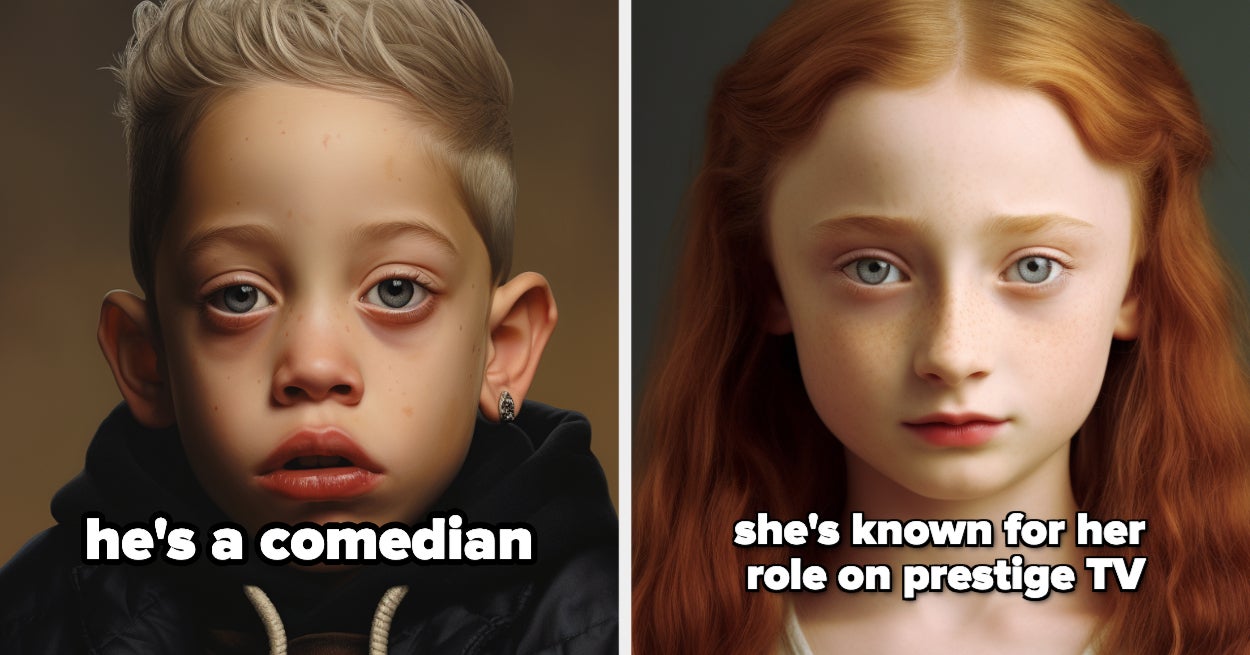 Can You Identify The Child Versions Of These Celebrities?