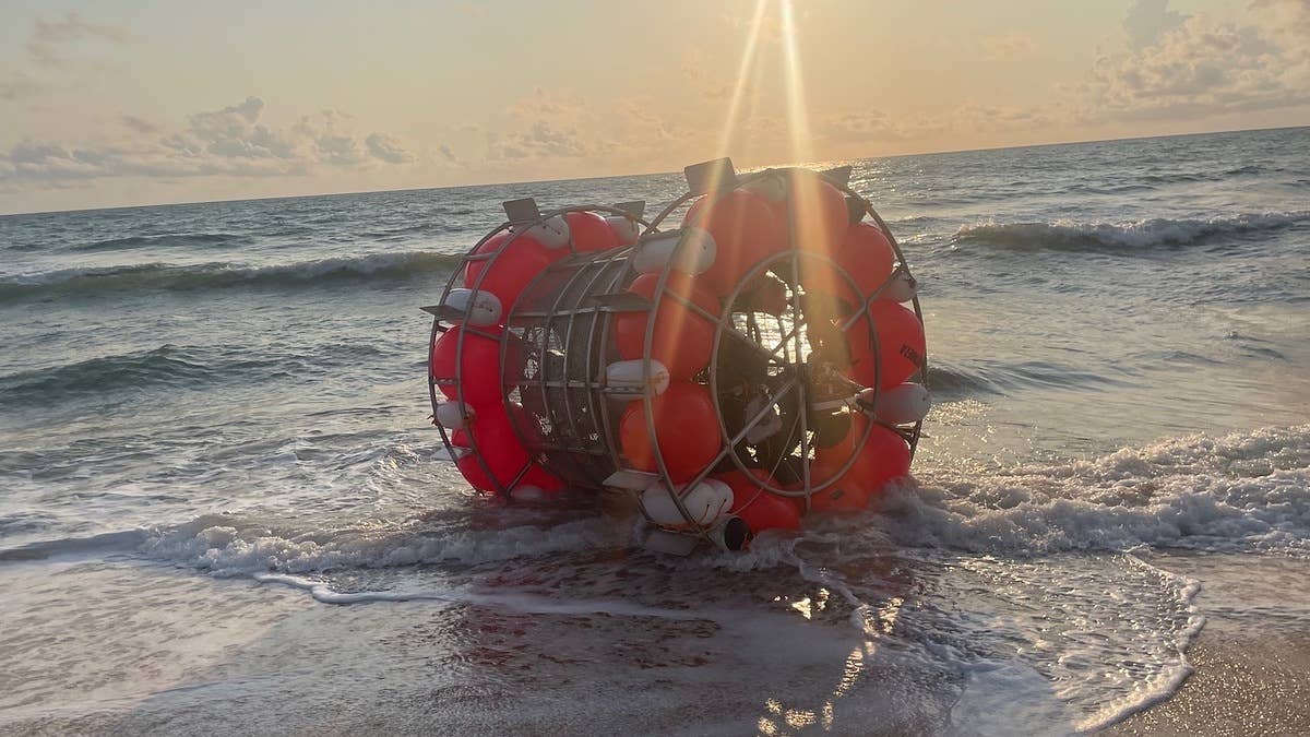 The 51-year-old was discovered about 70 miles off the coast of Georgia while Hurricane Franklin was headed toward the area.