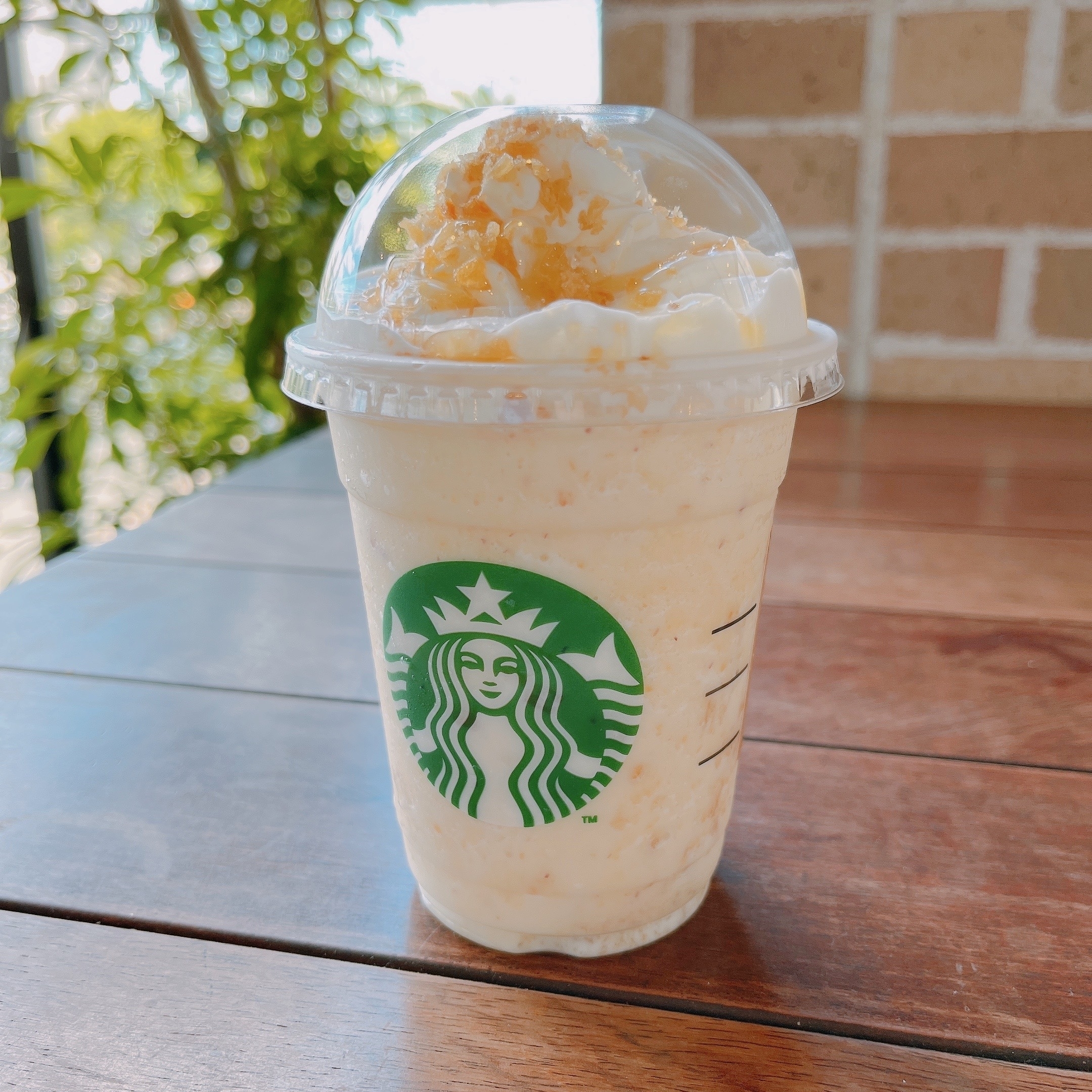 Starbucks Coffee（スターバックスコーヒー）のオススメのドリンク「おさつ バター フラペチーノ®」