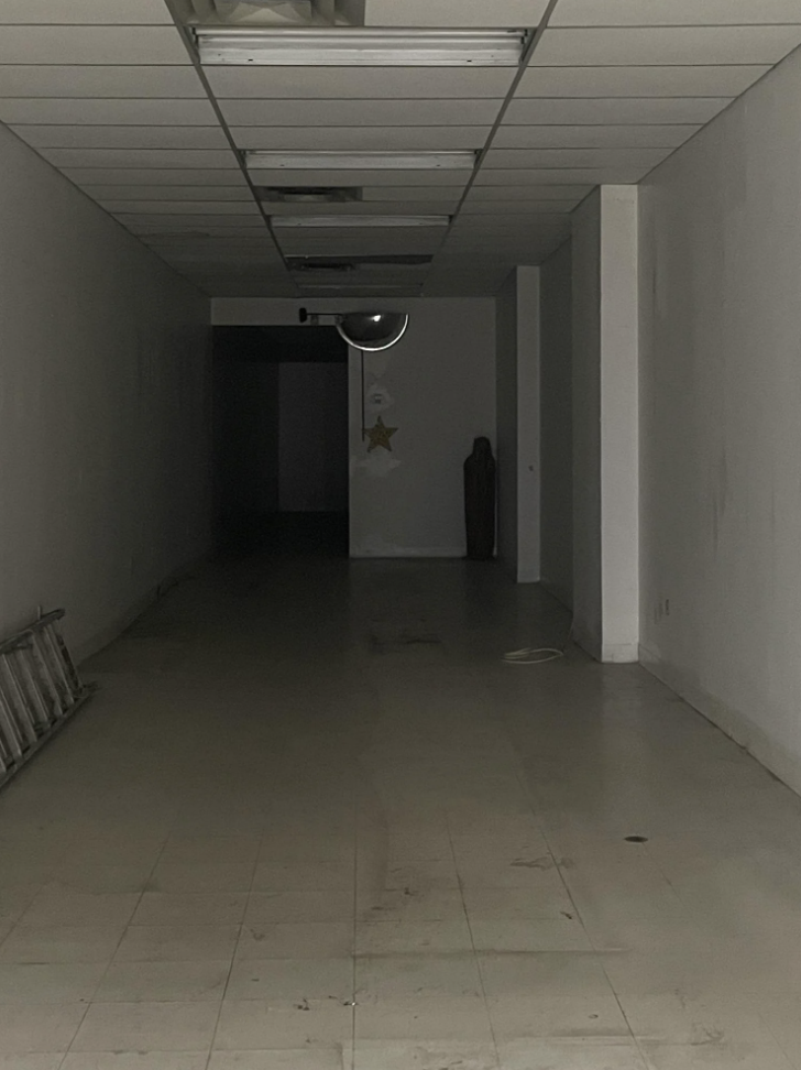 A scary, empty room