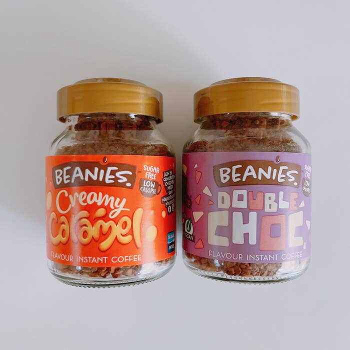 成城石井のおすすめ「ビーニーズ イギリス クリーミーキャラメル」と「ビーニーズ イギリス ダブルチョコ」