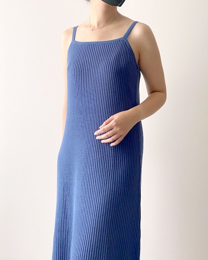 GUのオススメの商品「マルチウェイリブニットワンピース（長袖）」