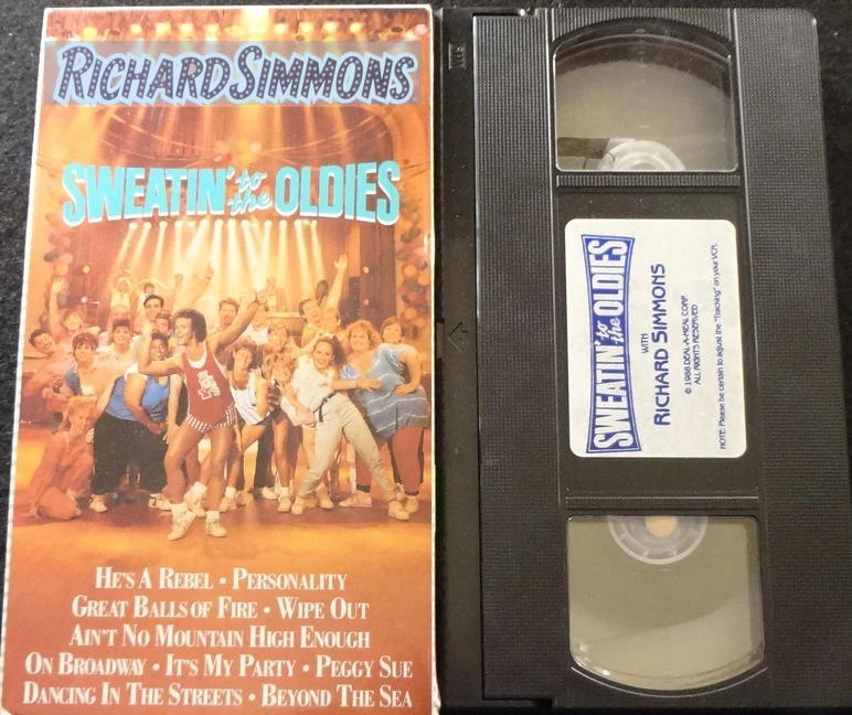 Richard Simmons VHS tape