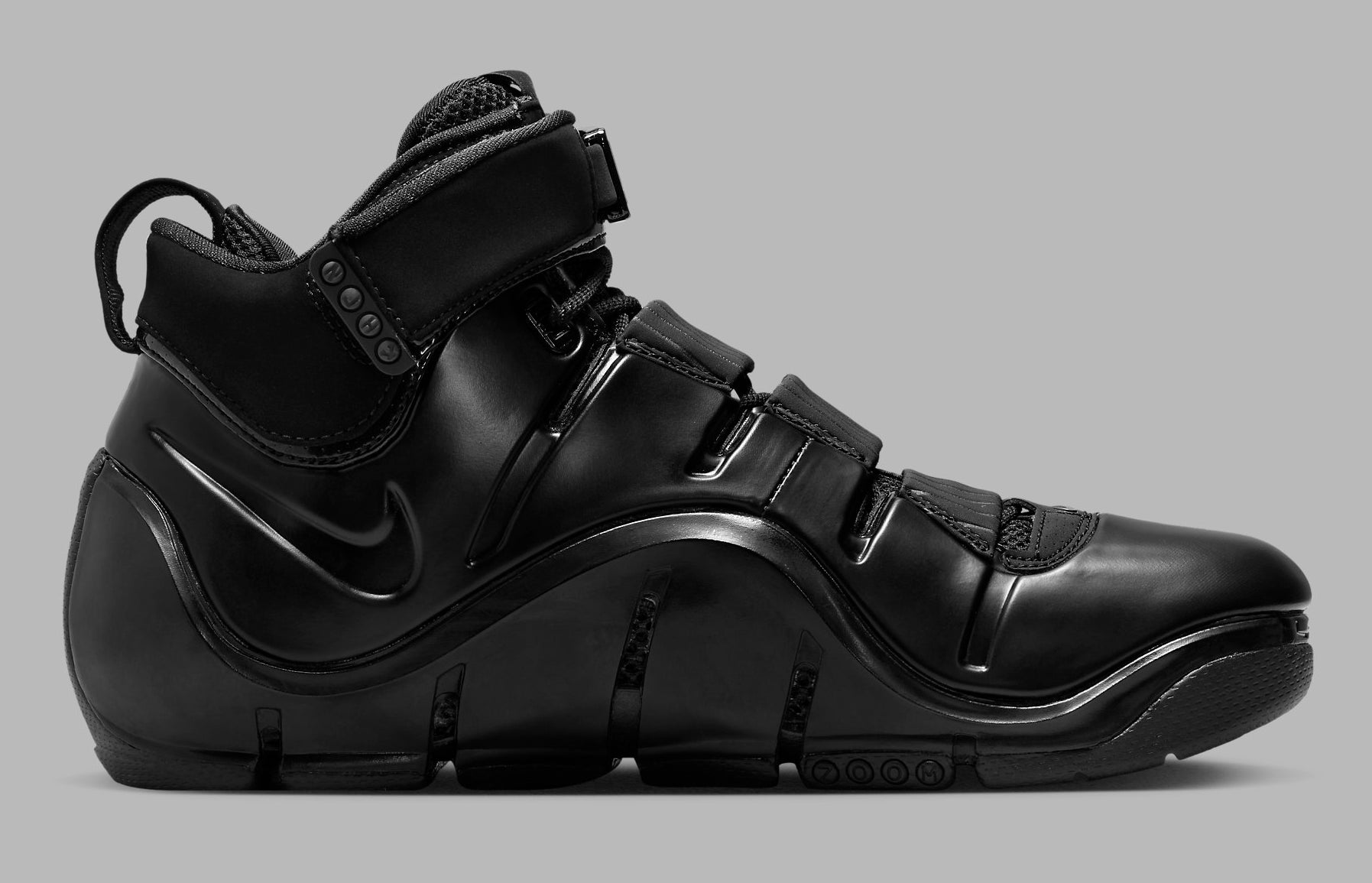 Nike LeBron 4 IV Anthracite Release Date DJ1597-001 Medial