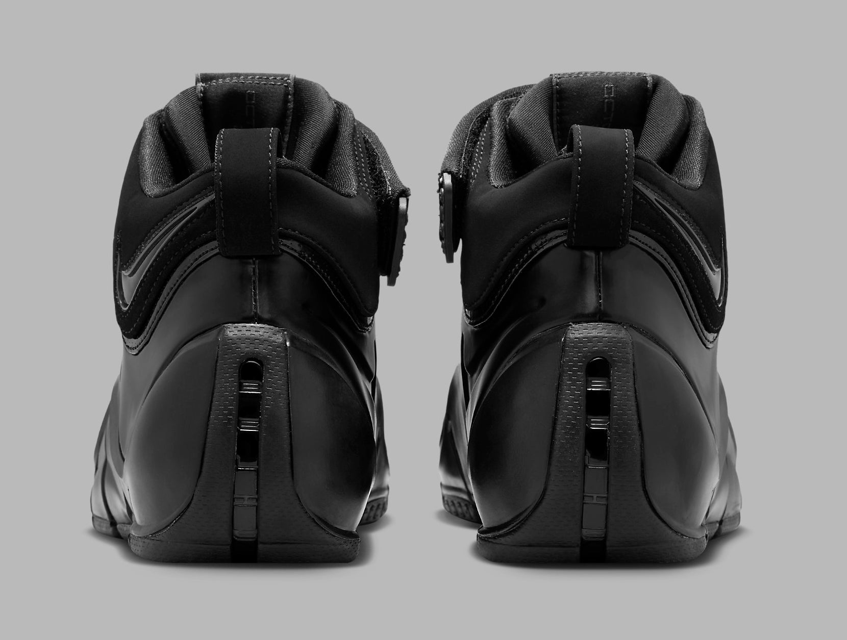 Nike LeBron 4 IV Anthracite Release Date DJ1597-001 Heel