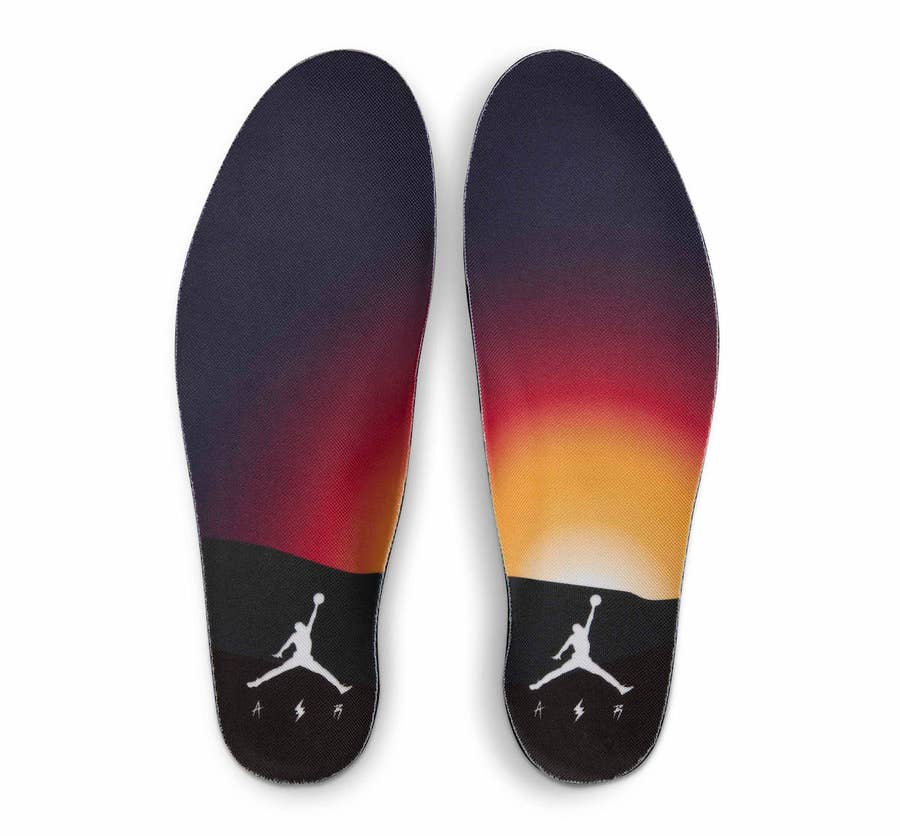 Michael Jordan WEARING The New Air Jordan 3 J. Balvin “Sunset” #jbalvin  #jordan #sneaker 