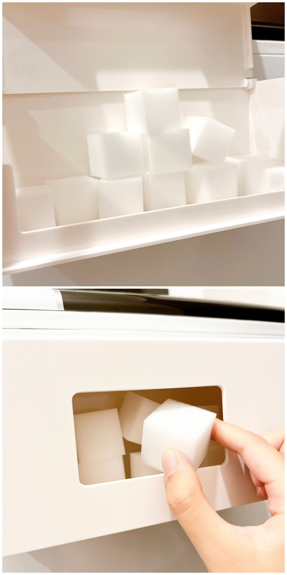 LOFT(ロフト)のオススメの便利グッズ「前から開くマグネットボックスホルダー L ホワイト tower(タワー)」