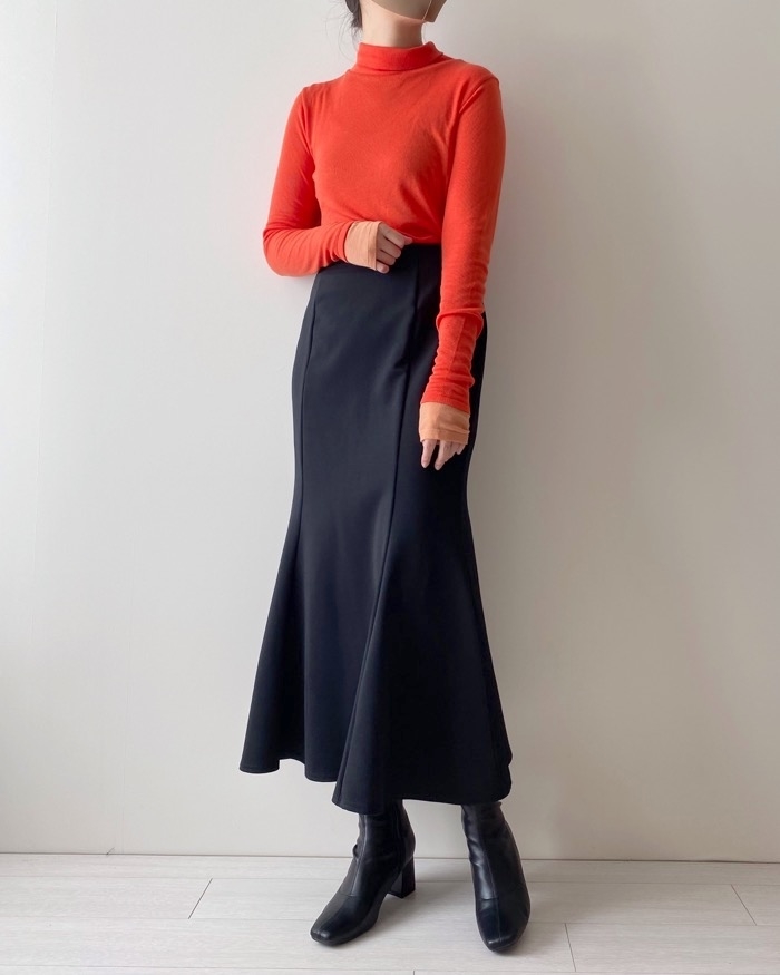 niko and&hellip;（ニコアンド）のおすすめトップス「袖レイヤーシアータートルプルオーバー」