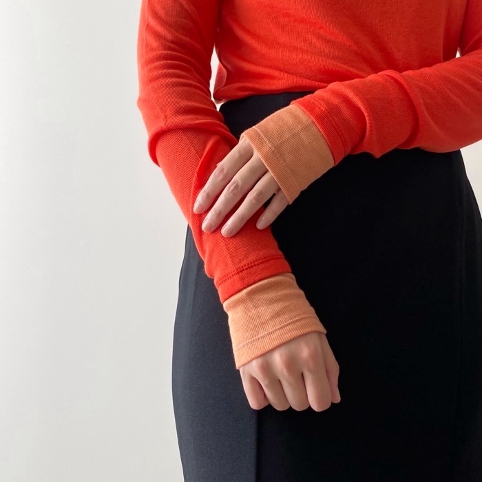 niko and&hellip;（ニコアンド）のおすすめトップス「袖レイヤーシアータートルプルオーバー」