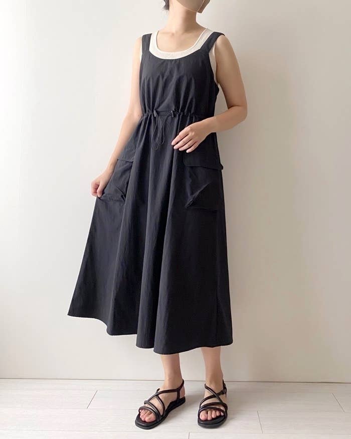 GU（ジーユー）のおすすめアイテム「ユーティリティジャンパードレスQ+E」