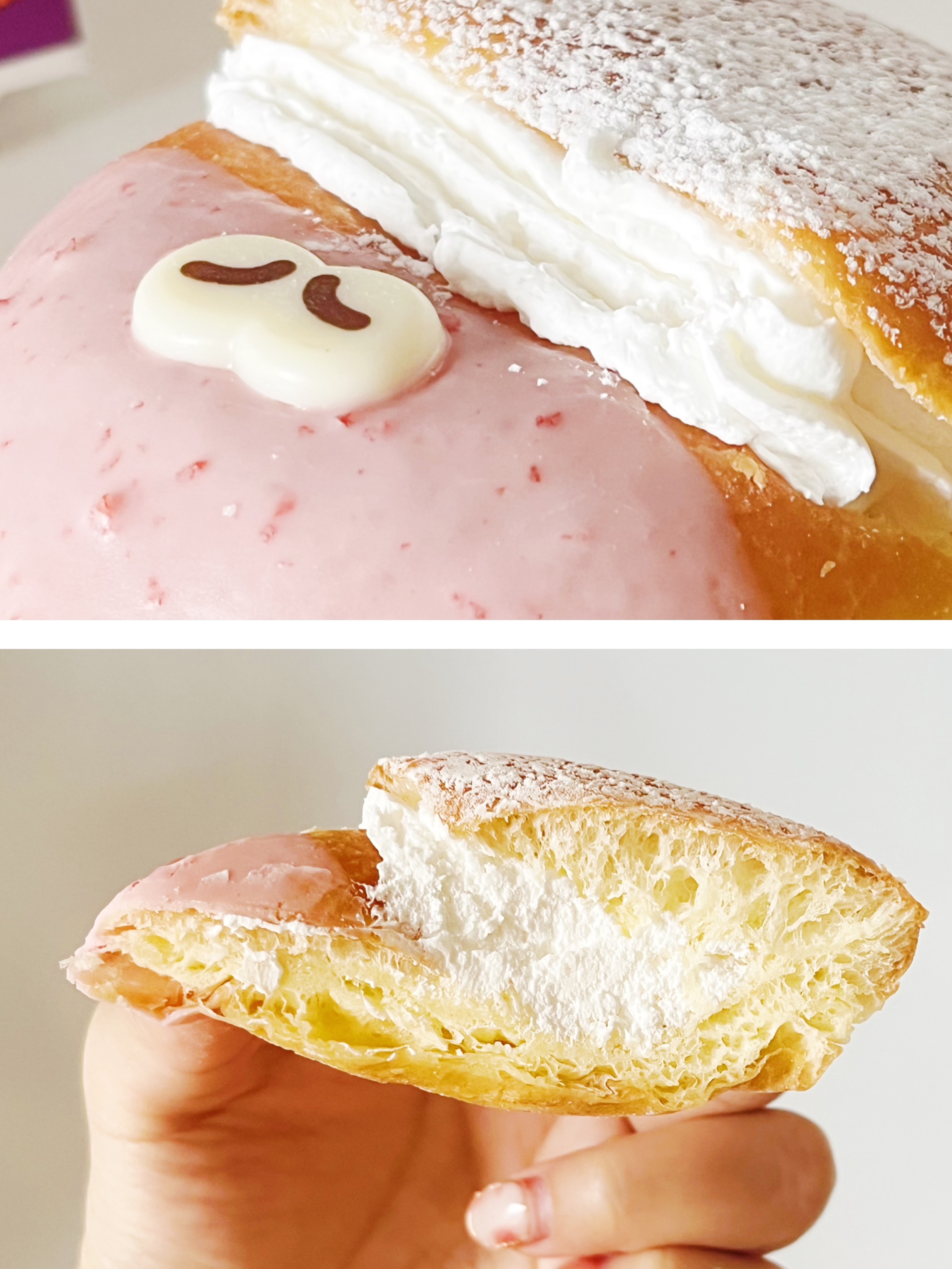 ミスタードーナツのおすすめのドーナツ「ストロベリーフランケン」