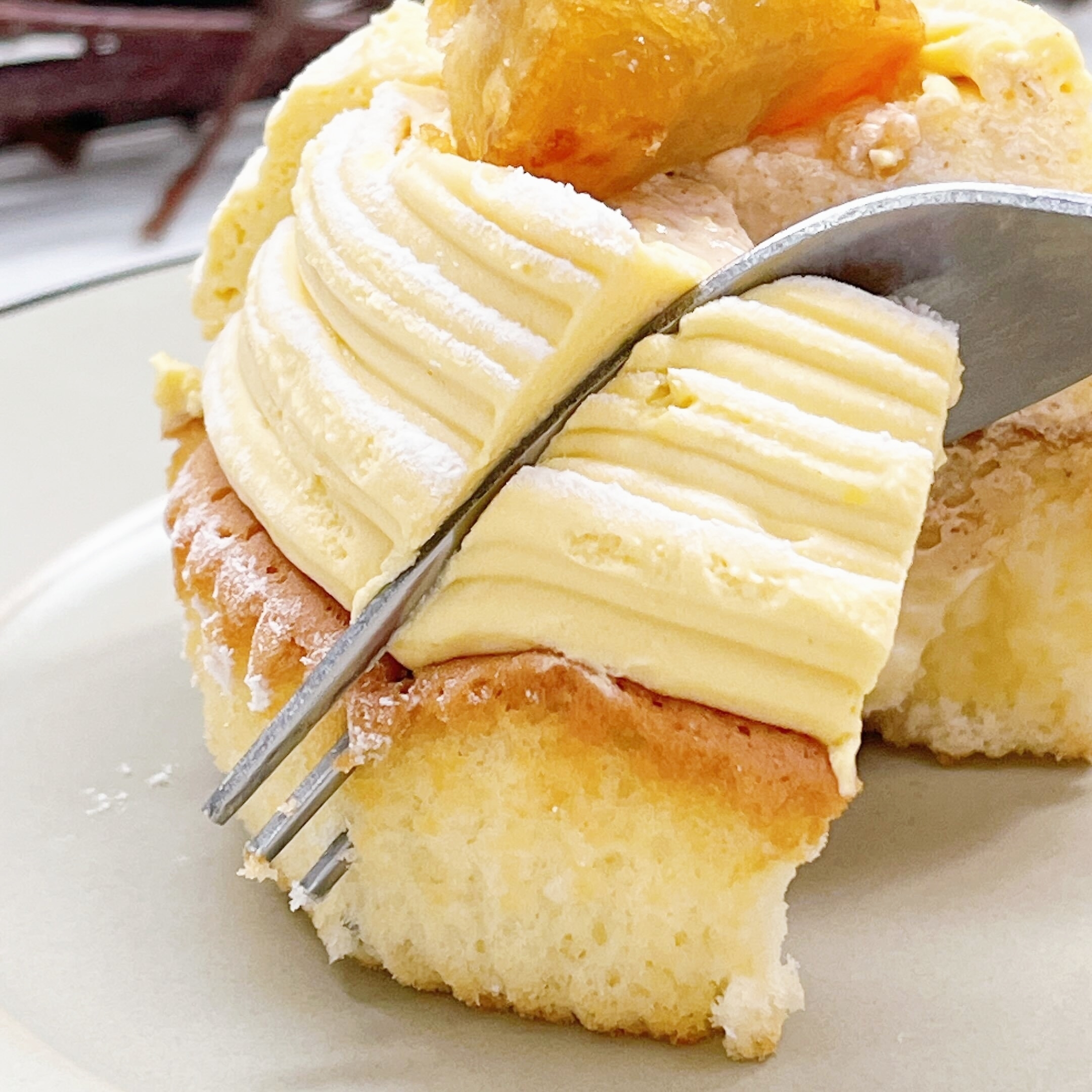 不二家（ふじや）のオススメのスイーツ「カリほく大学いもンブラン」