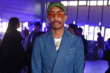 pharrell williams is pictured at event