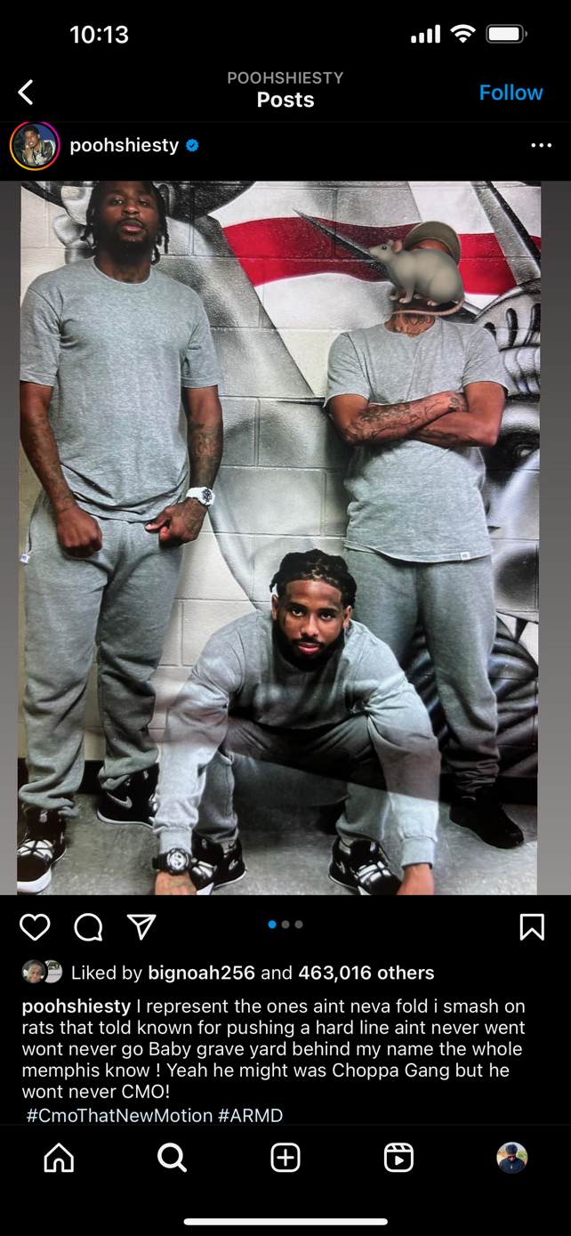 Pooh Shiesty Updates Fans From Prison: ‘I Smash on Rats’ | Complex