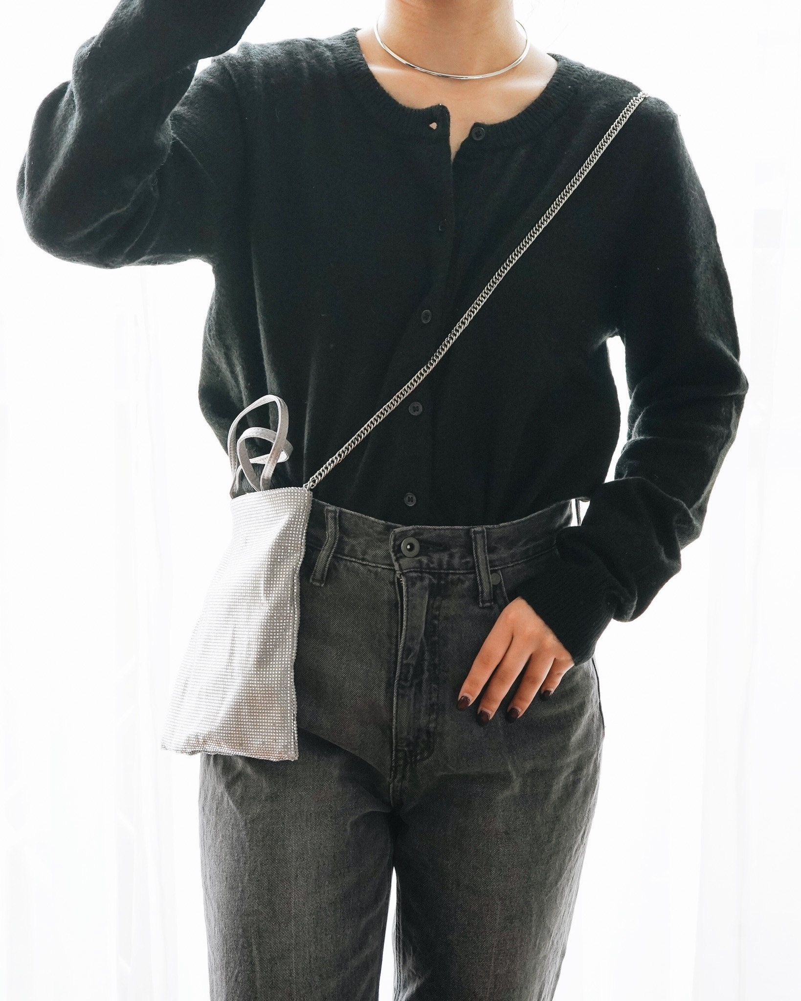 H＆Mのおすすめカーディガン「ニットカーディガン」