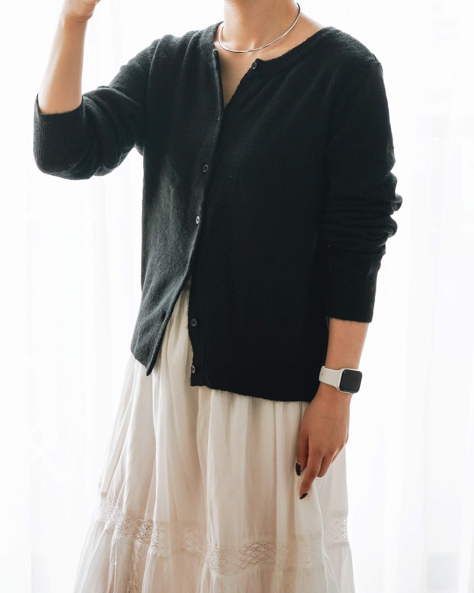 H＆Mのおすすめカーディガン「ニットカーディガン」