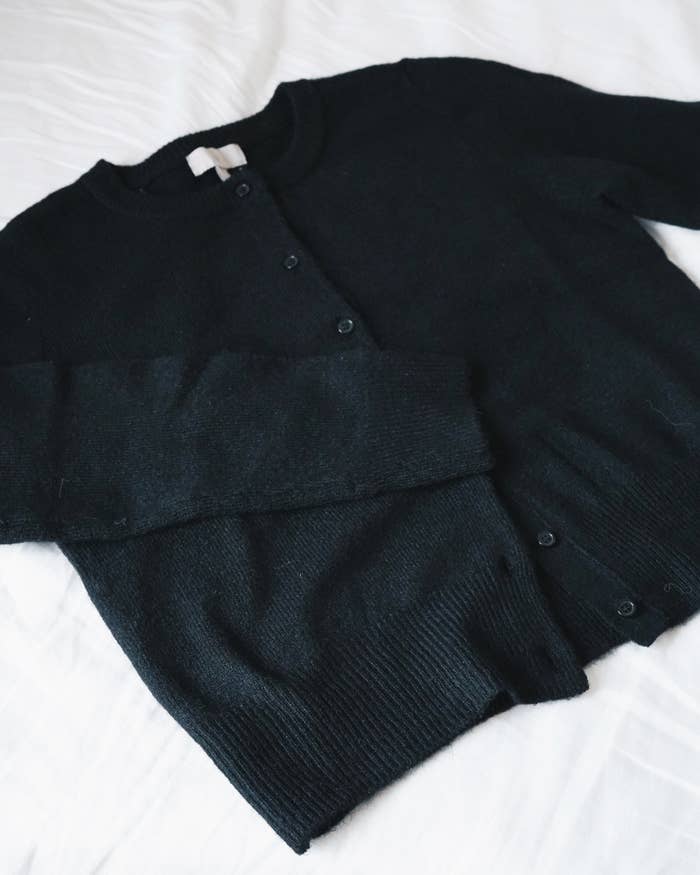 H＆Mのおすすめカーディガン「ニットカーディガン」